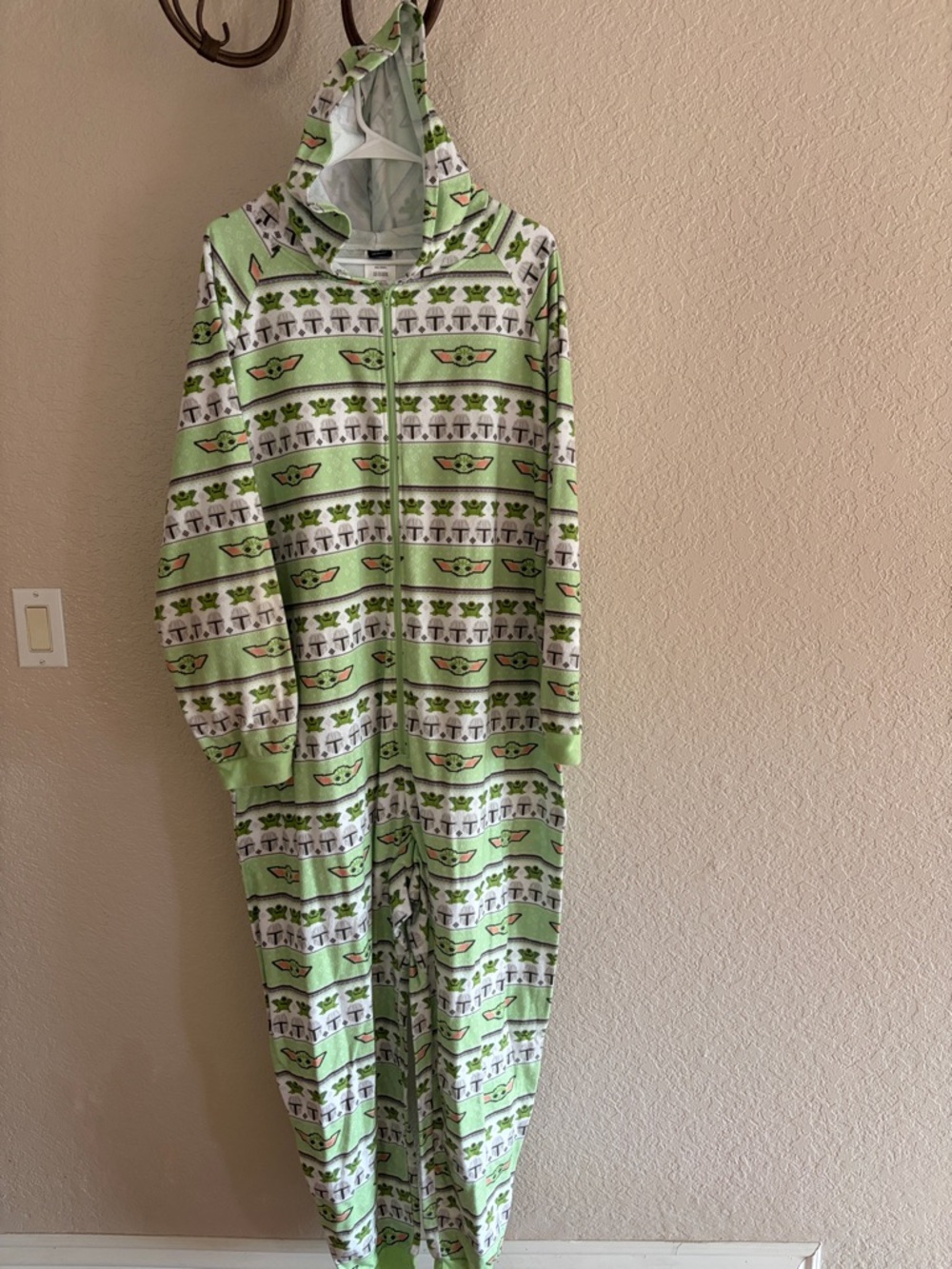 XXL GROGU Hooded Zip-Up Pajamas
